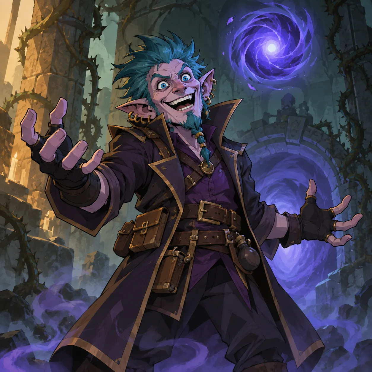Illustrazione di Warlock