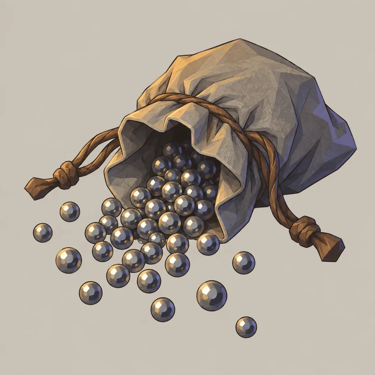 Illustrazione di Sfere Metalliche