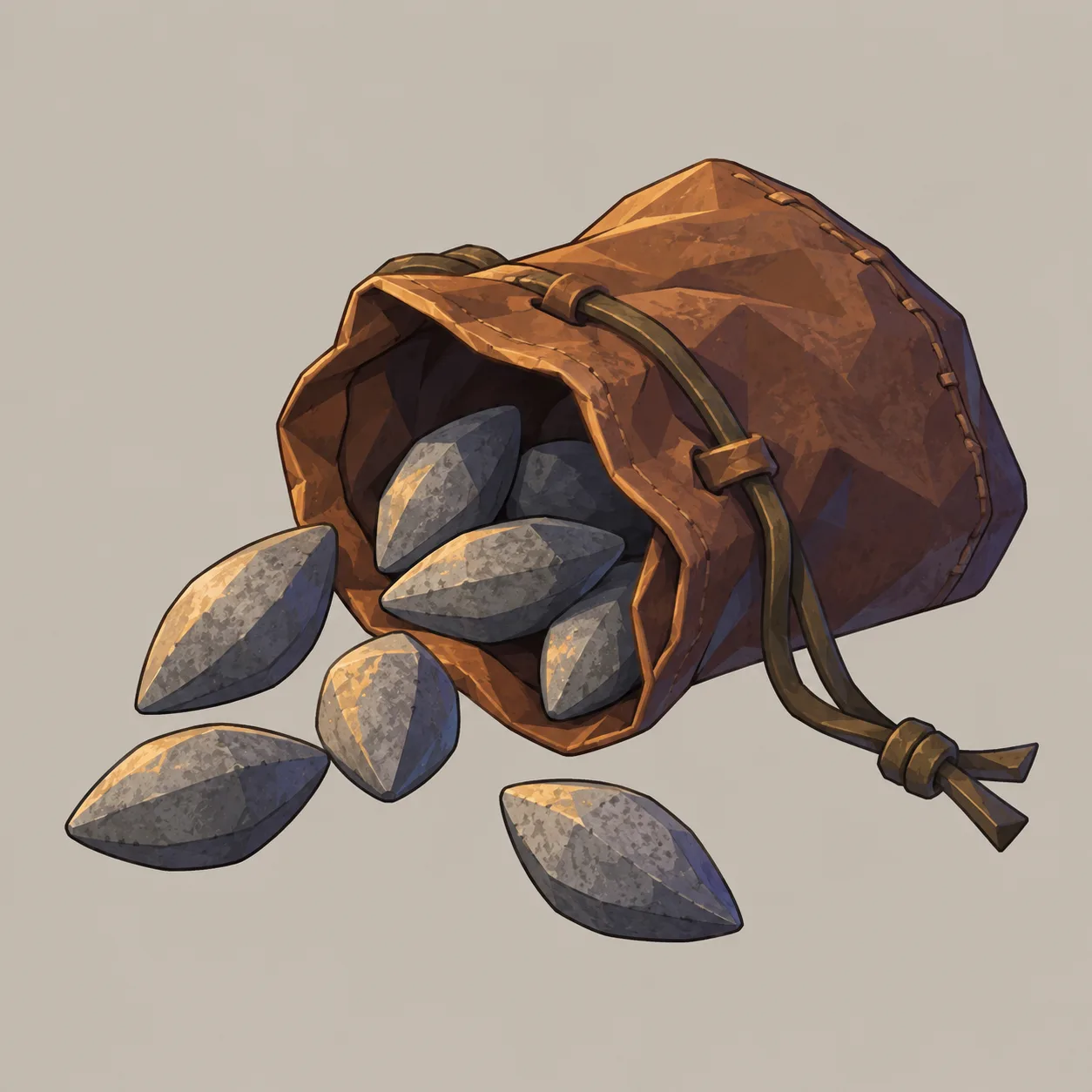 Illustrazione di Proiettili da Fionda