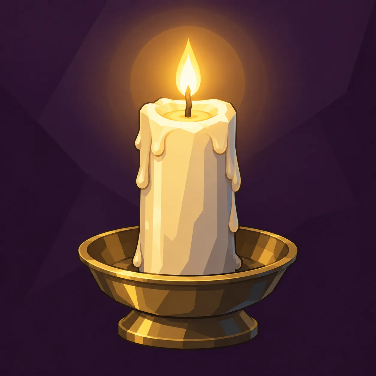 Illustrazione di Candela dell'invocazione