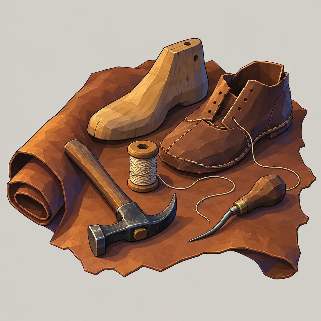 Illustrazione di Strumenti da Calzolaio