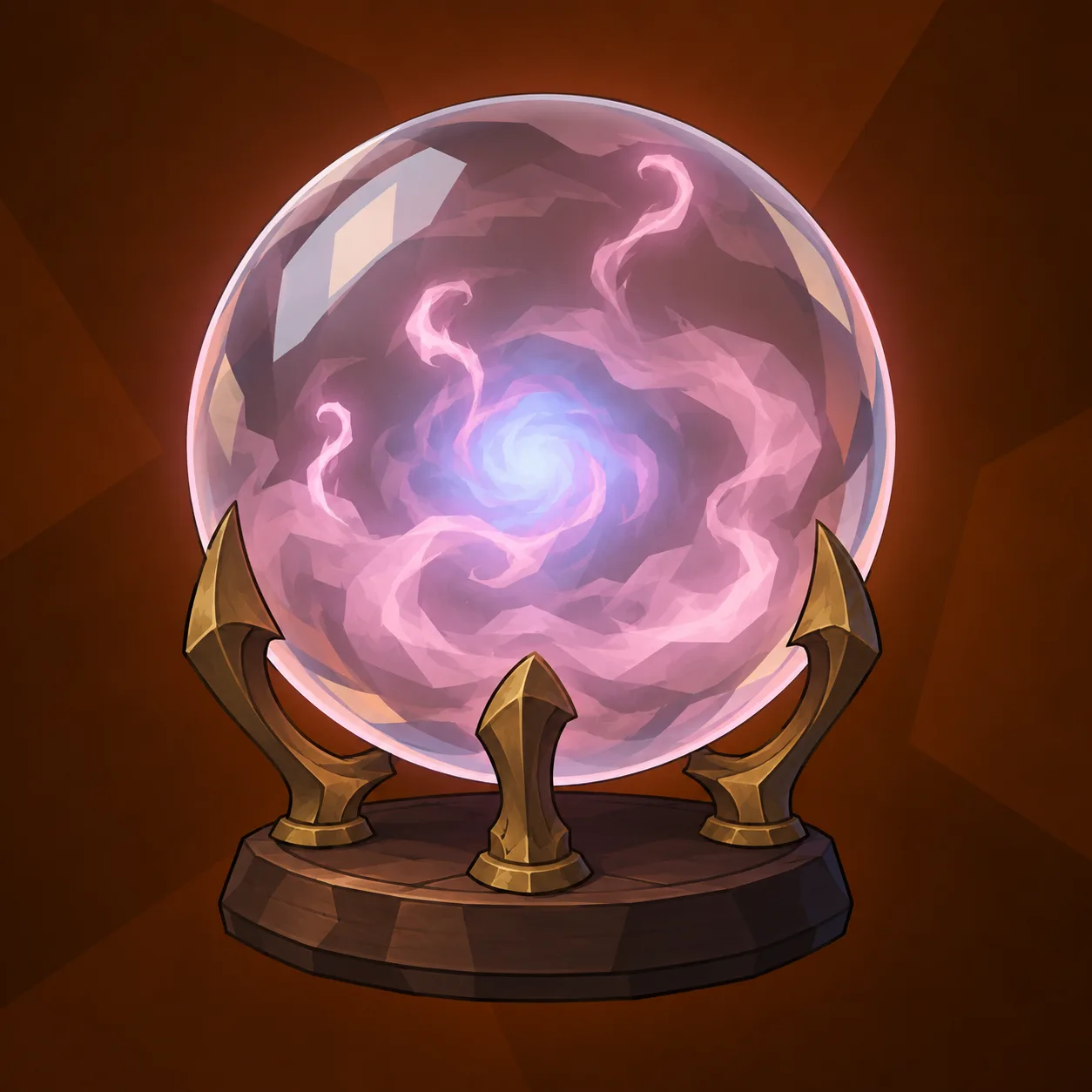 Illustrazione di Sfera di cristallo della lettura del pensiero