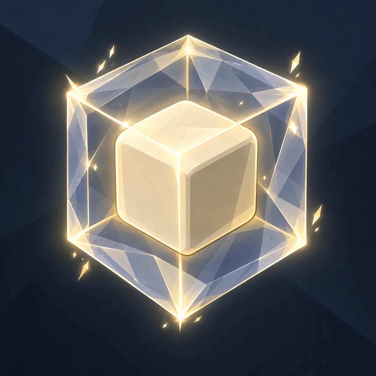 Illustrazione di Cubo di forza