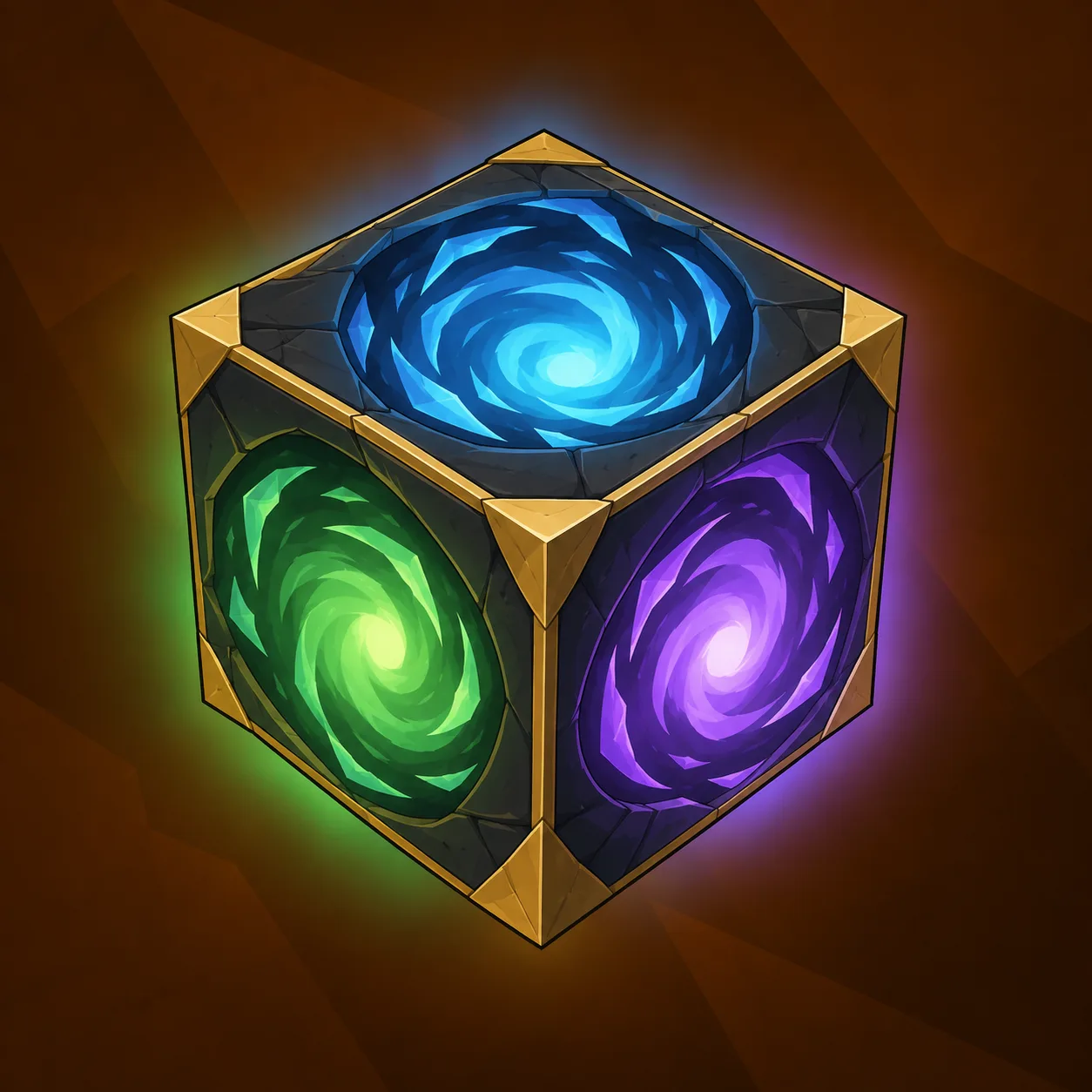 Illustrazione di Cubo dei portali