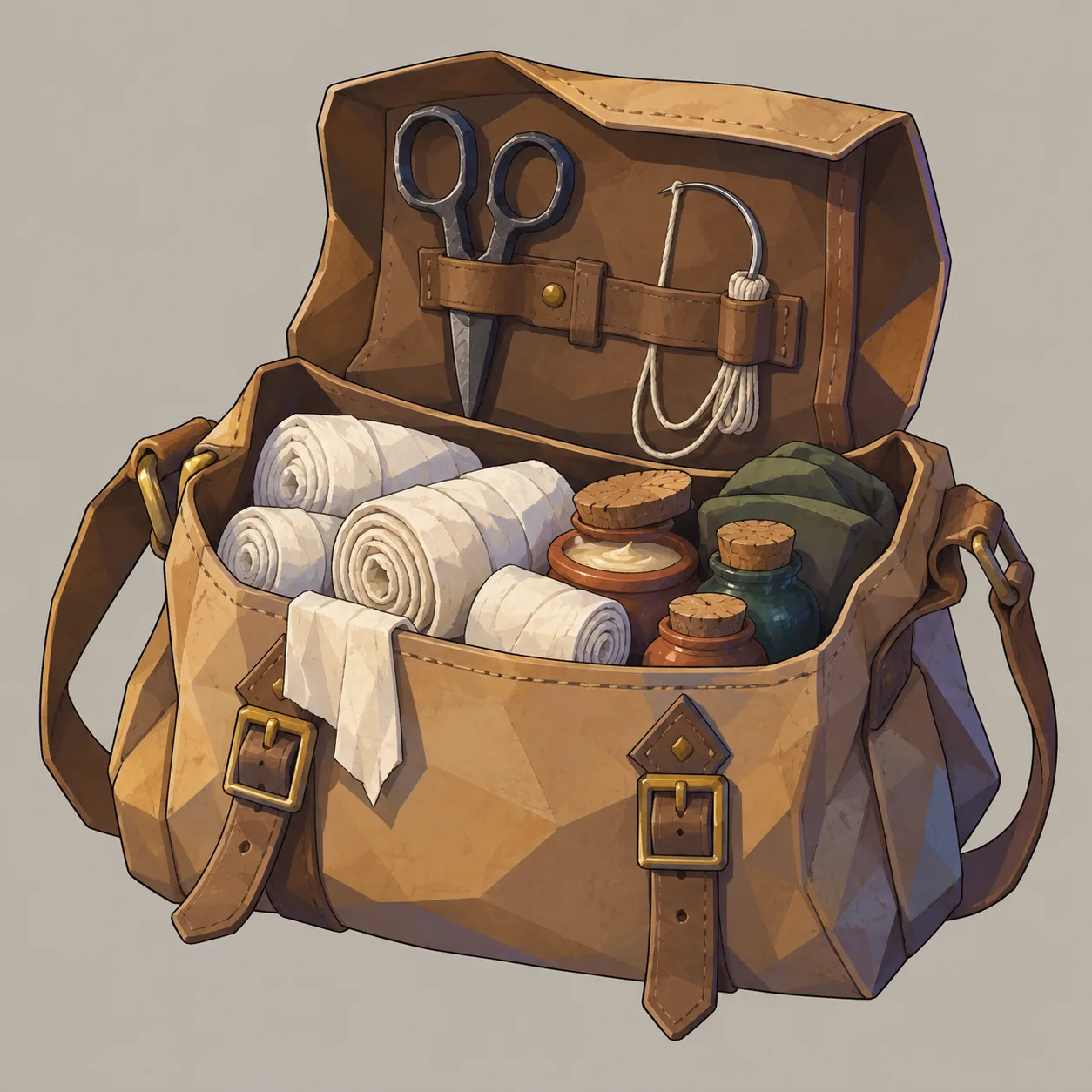 Illustrazione di Borsa del Guaritore