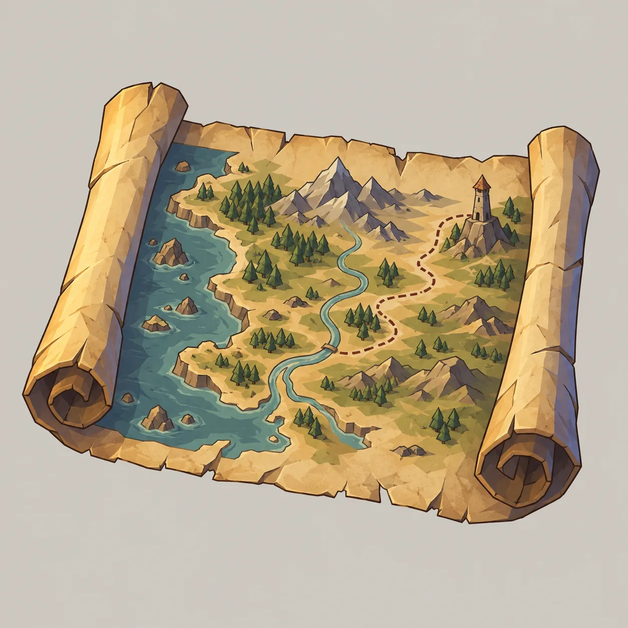 Illustrazione di Mappa