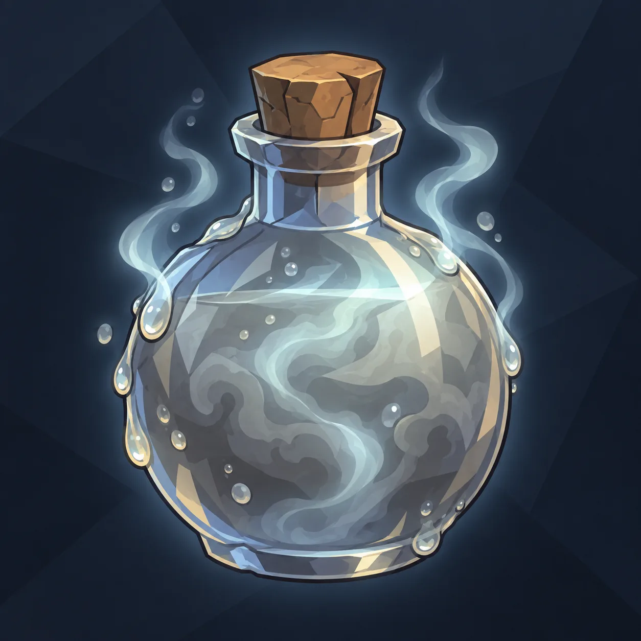 Illustrazione di Olio della forma eterea