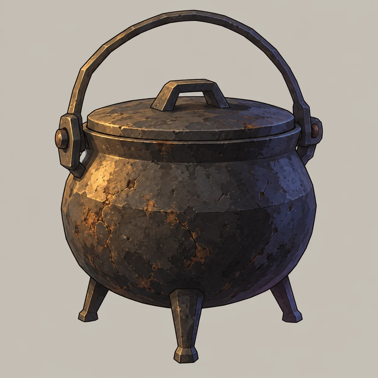 Illustrazione di Pentola di Ferro