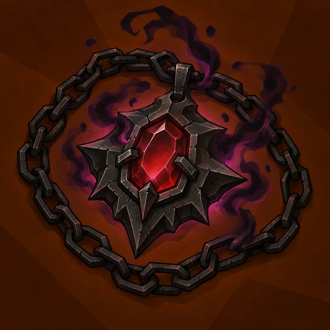 Illustrazione di Talismano del male estremo