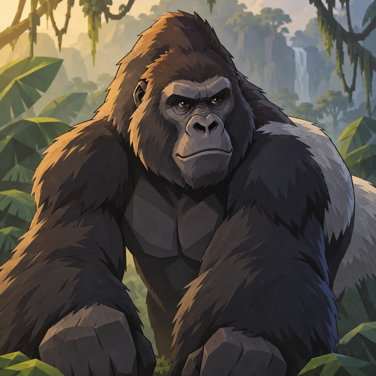Ritratto di Gorilla