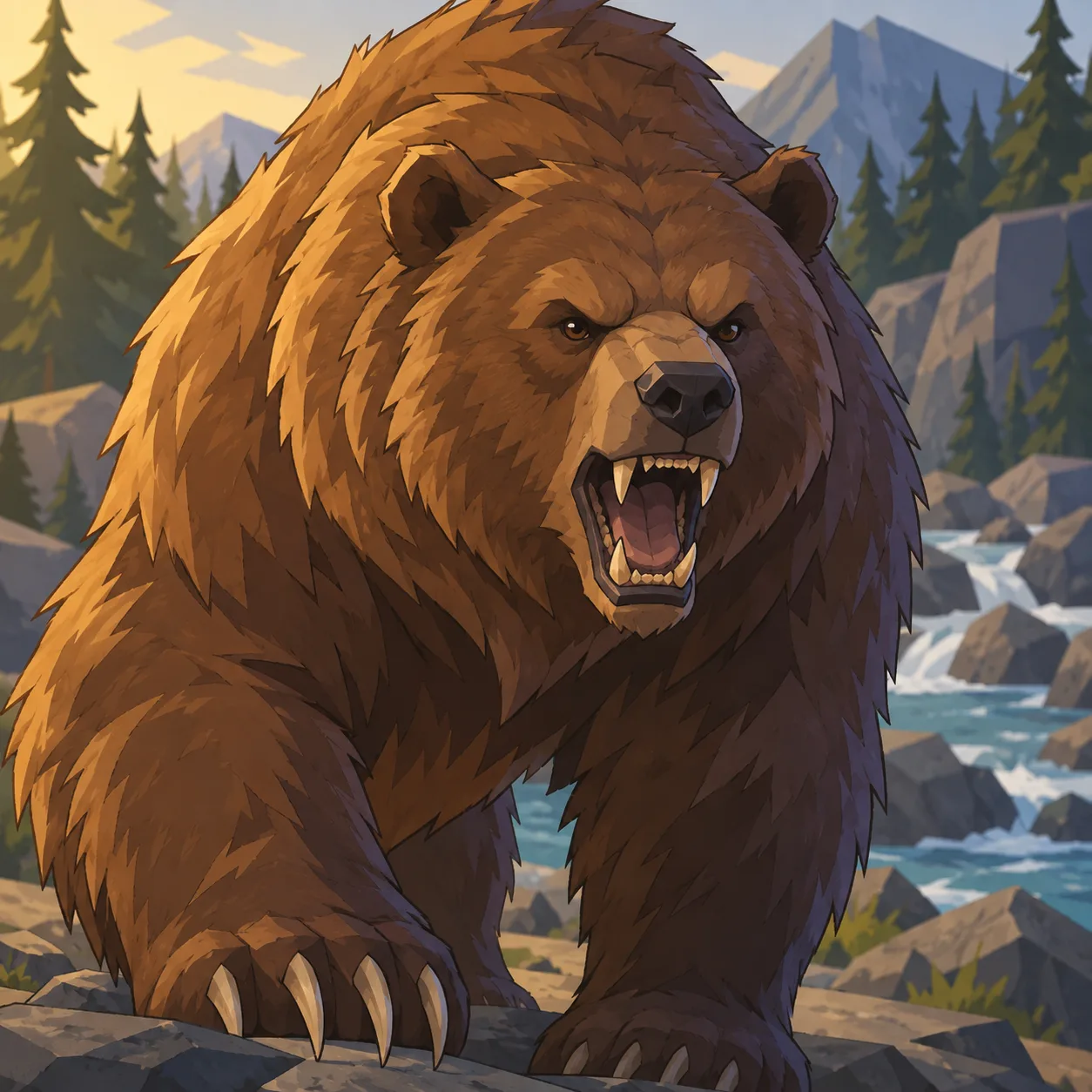 Ritratto di Orso bruno
