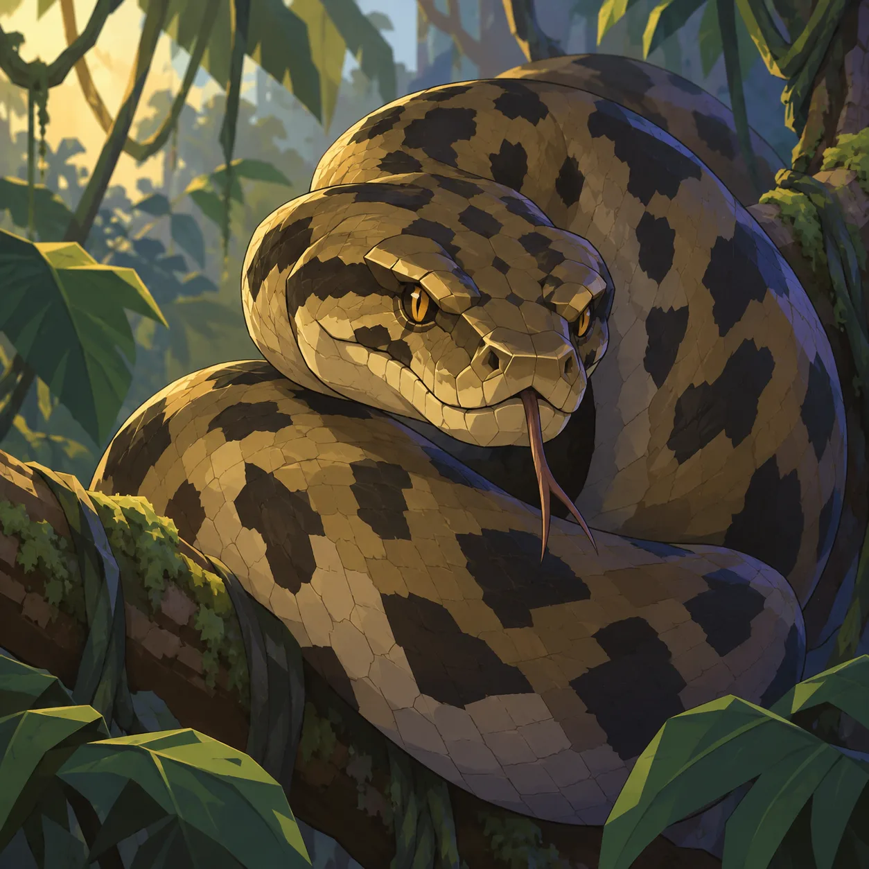 Ritratto di Serpente stritolatore
