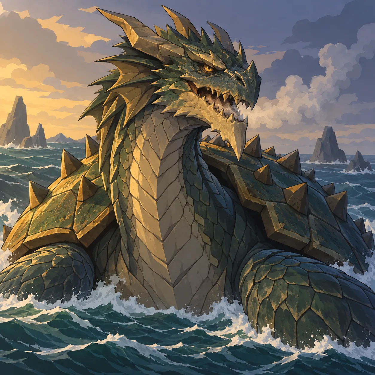 Ritratto di Testuggine dragona