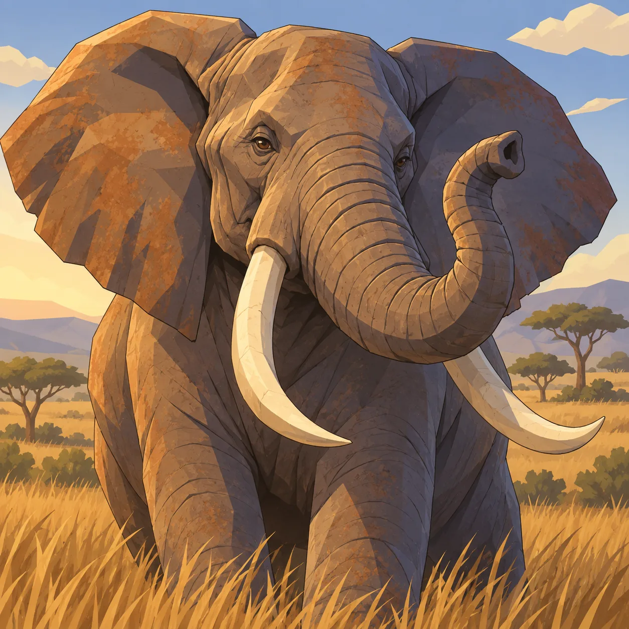 Ritratto di Elefante