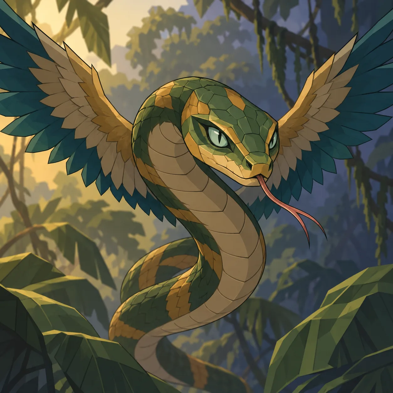 Ritratto di Serpente volante