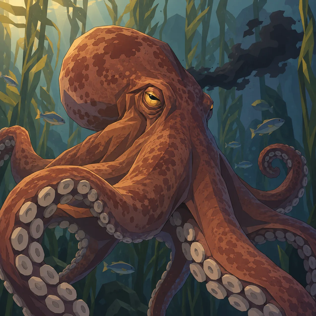Ritratto di Piovra gigante