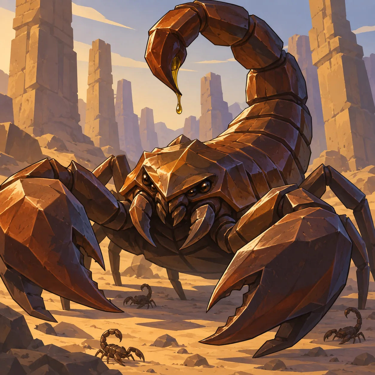 Portrait of Giant Scorpion