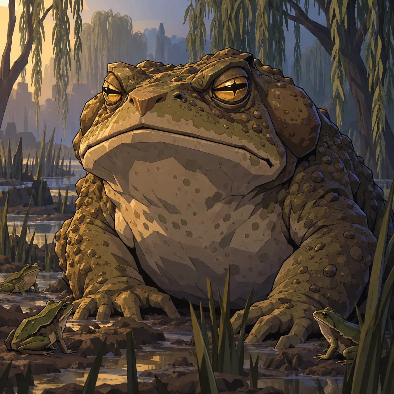 Ritratto di Rospo gigante