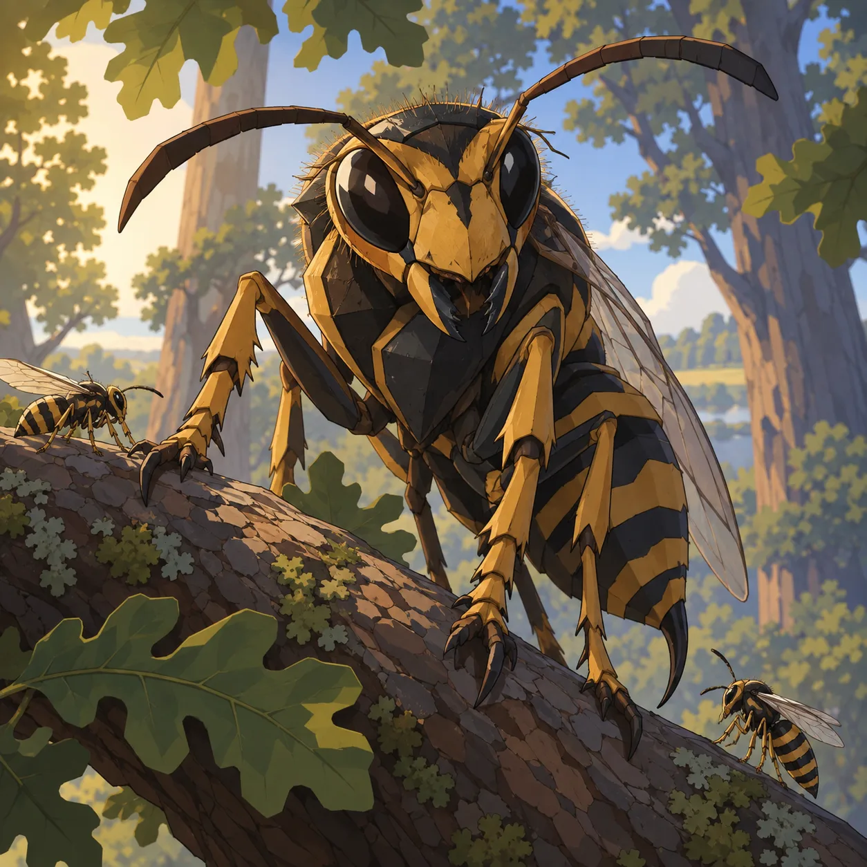 Portrait of Giant Wasp