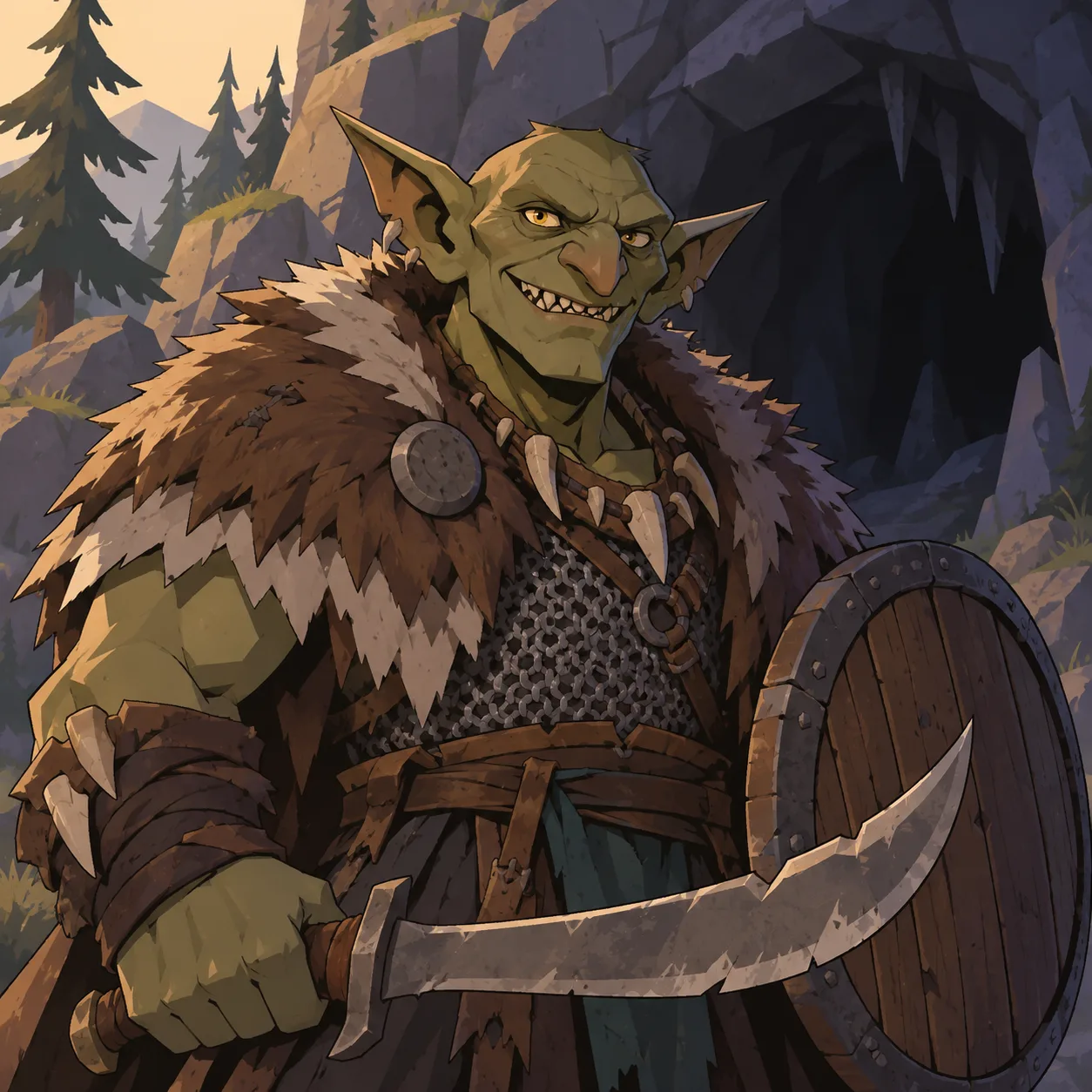 Ritratto di Goblin capo
