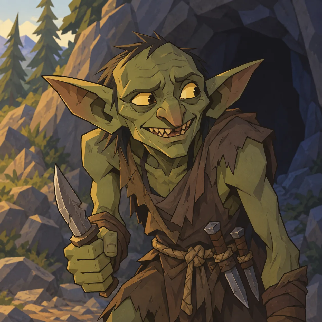 Ritratto di Goblin tirapiedi