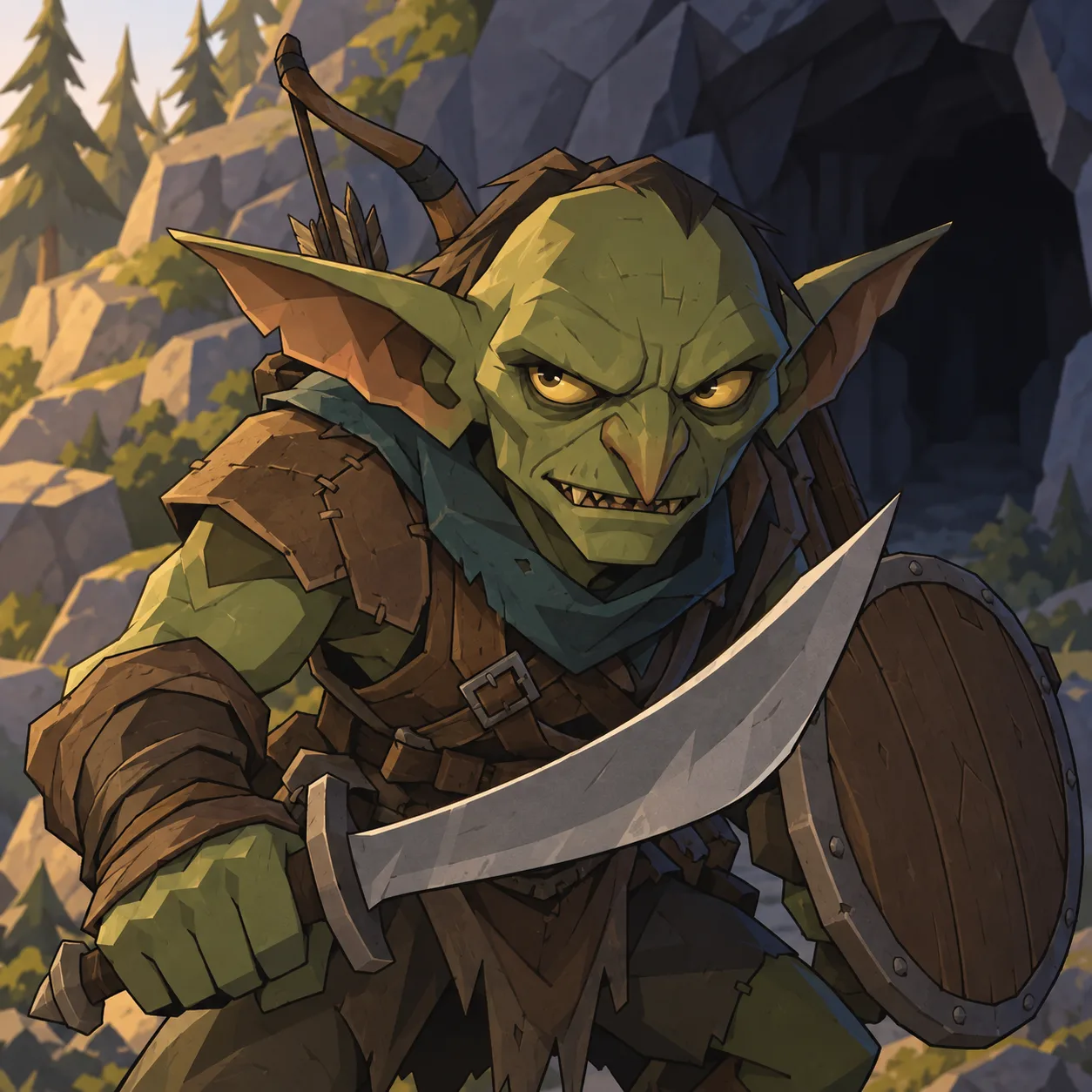 Ritratto di Goblin guerriero