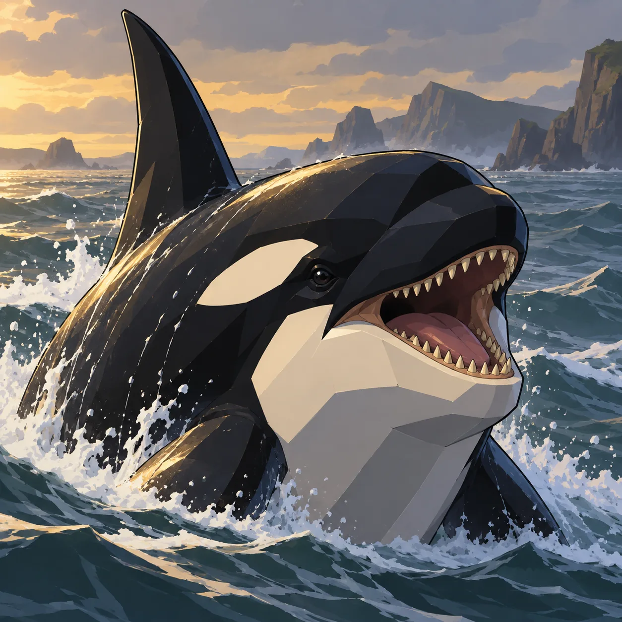 Ritratto di Orca assassina