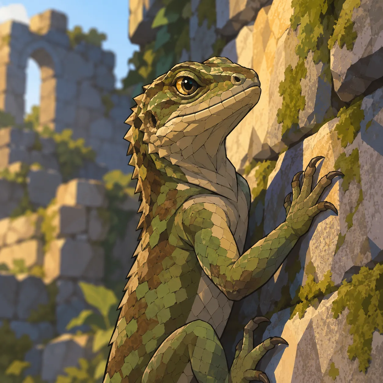 Portrait of Lizard