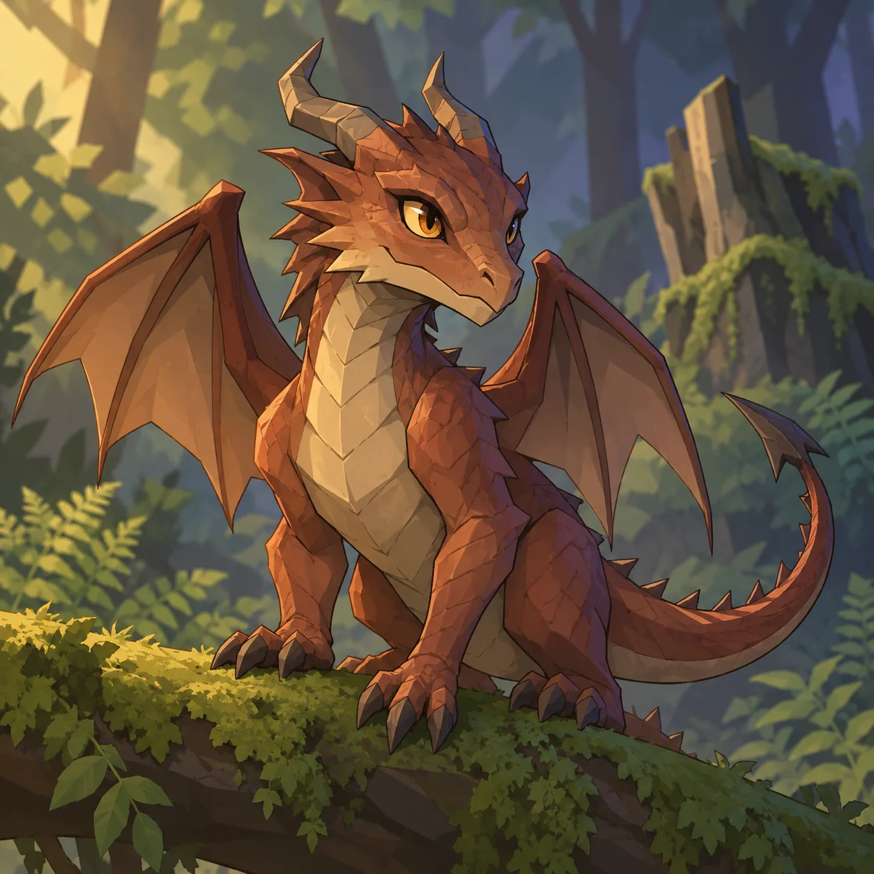 Portrait of Pseudodragon