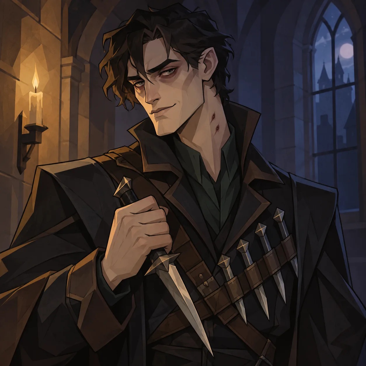Portrait of Vampire Familiar