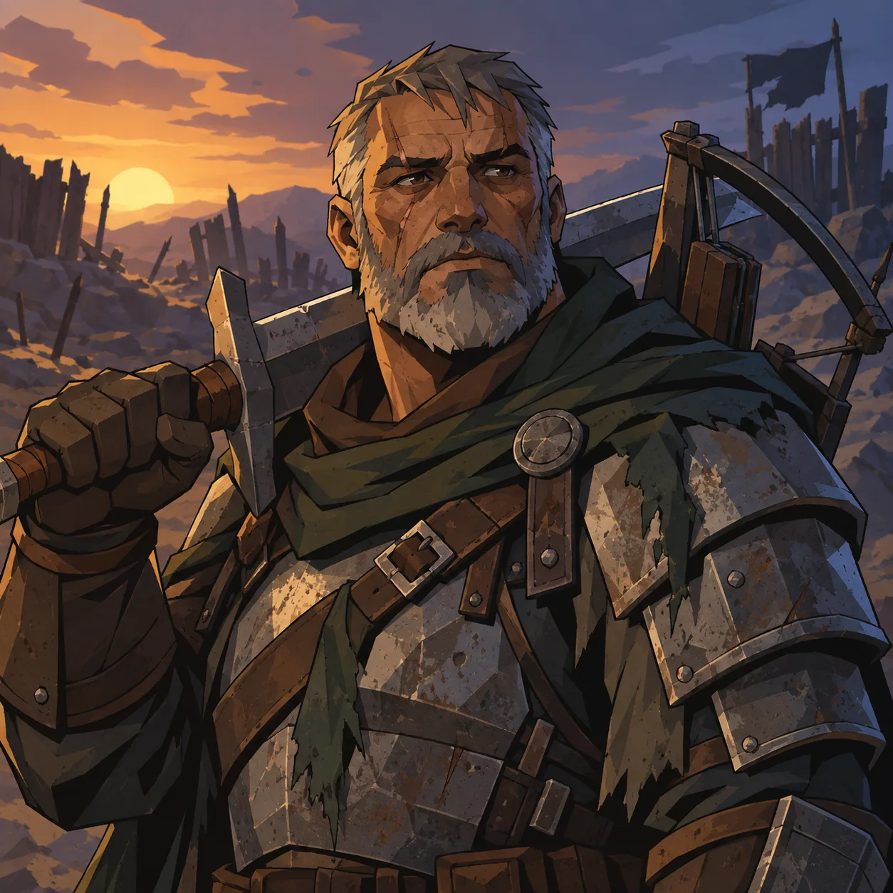 Ritratto di Guerriero veterano