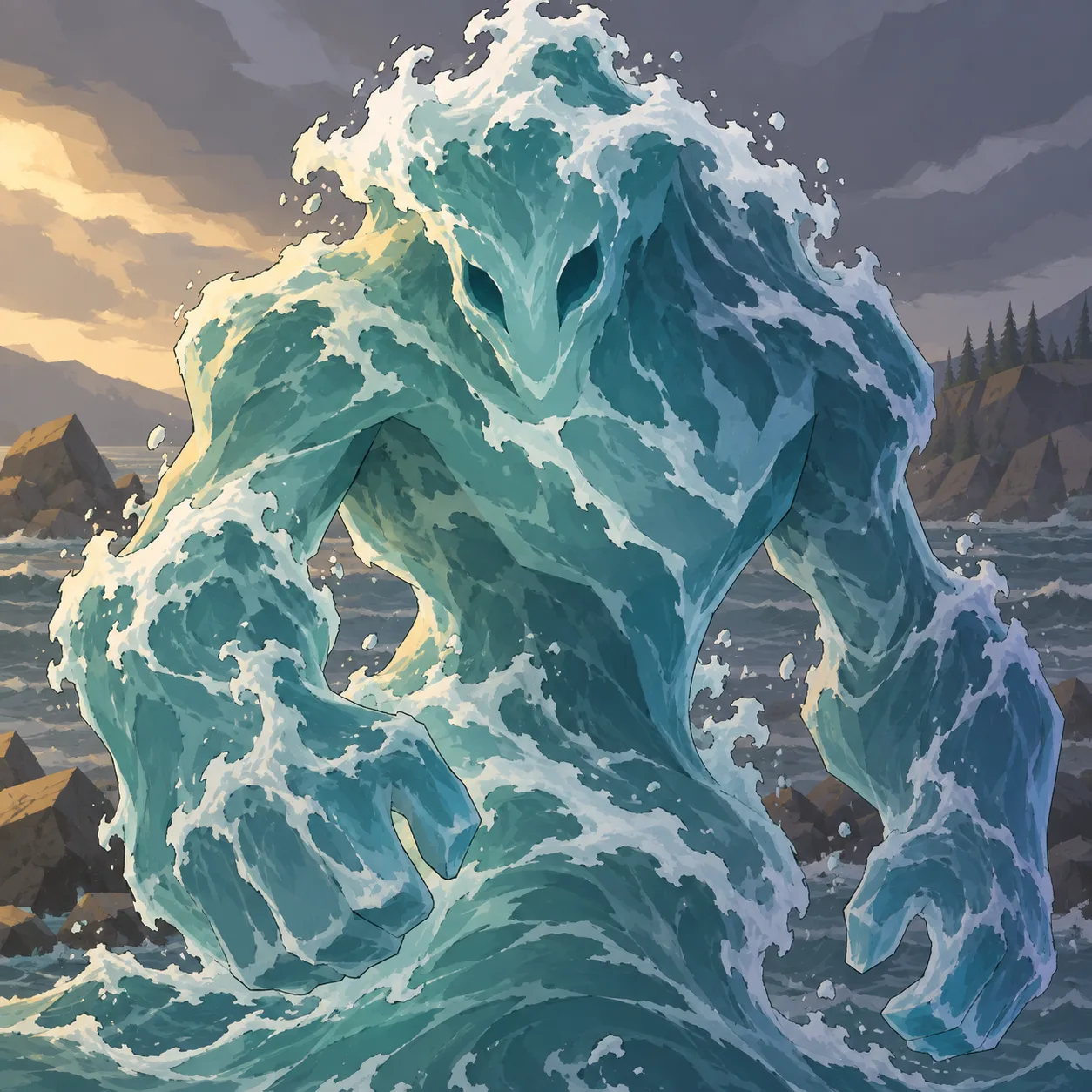 Ritratto di Elementale dell'acqua