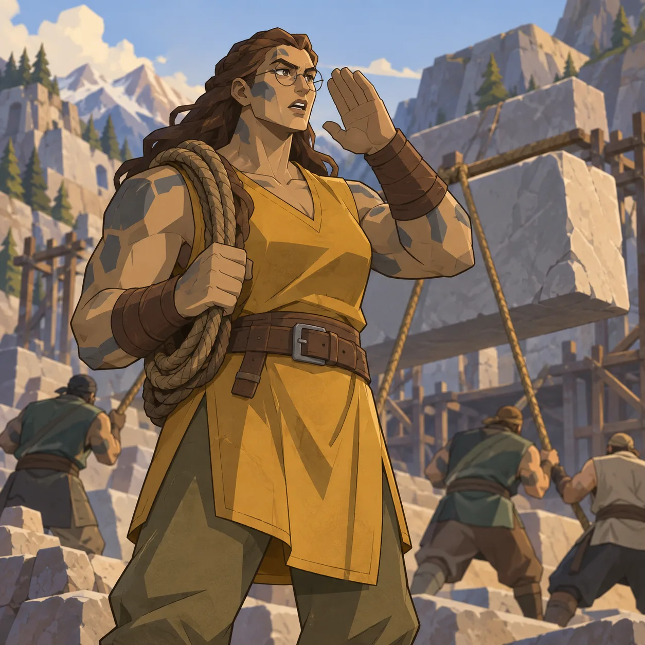 Illustrazione di Goliath