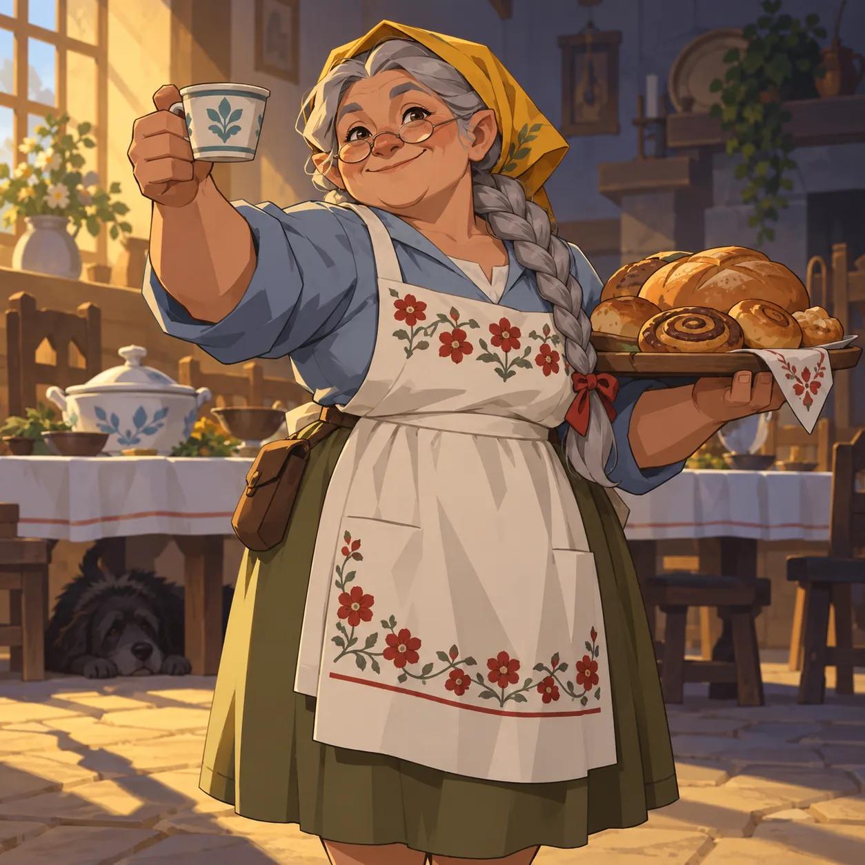 Illustrazione di Halfling